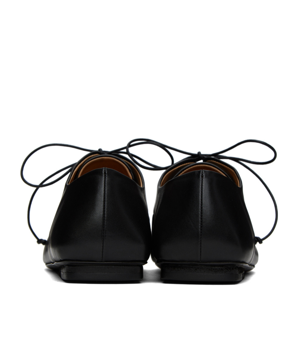 Marsèll Pointed Stitching Business Dress Shoes In Black