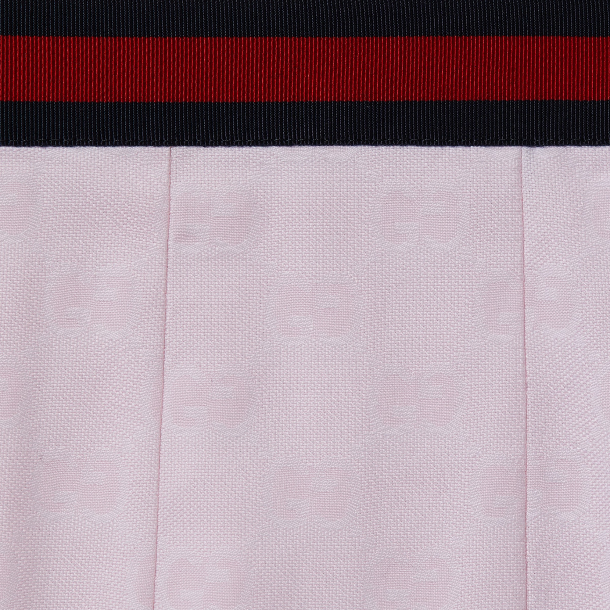 Gucci Gg Supreme Pleated Skirt In Pink
