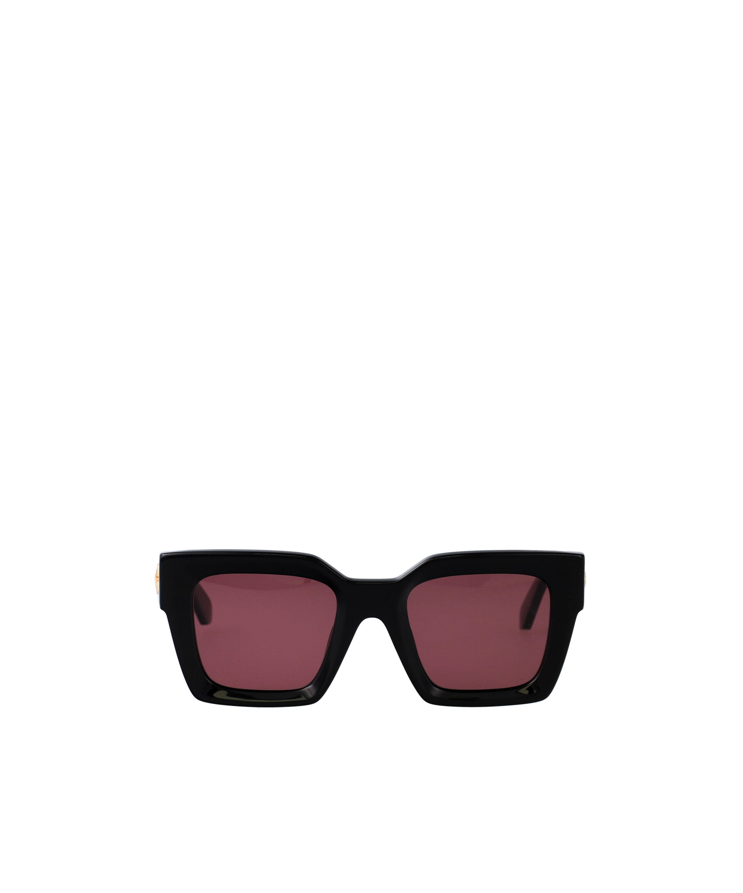 Off-white Full Frame Sunglasses In Red