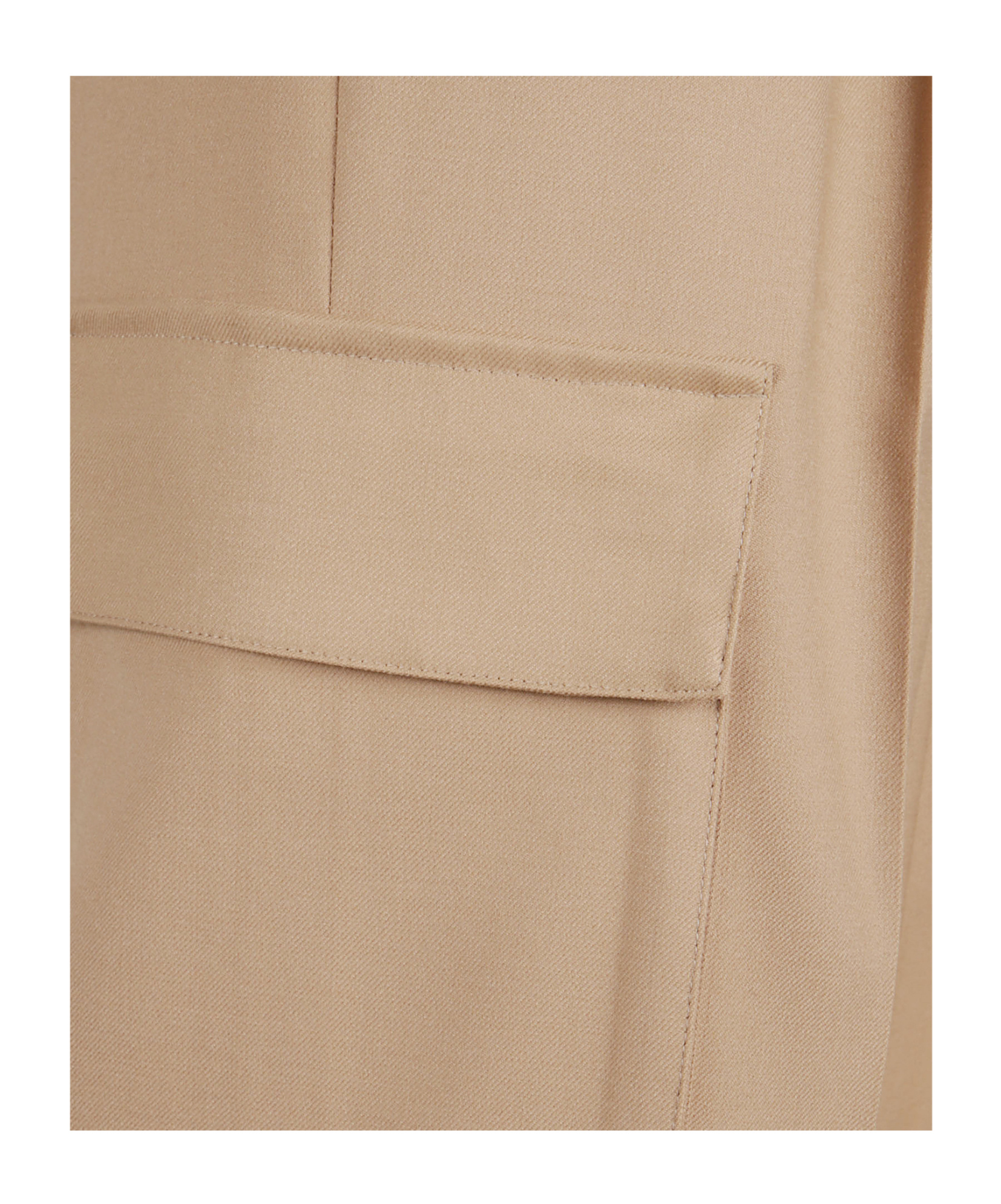 Herno Straight-leg Cargo Trousers In Brown