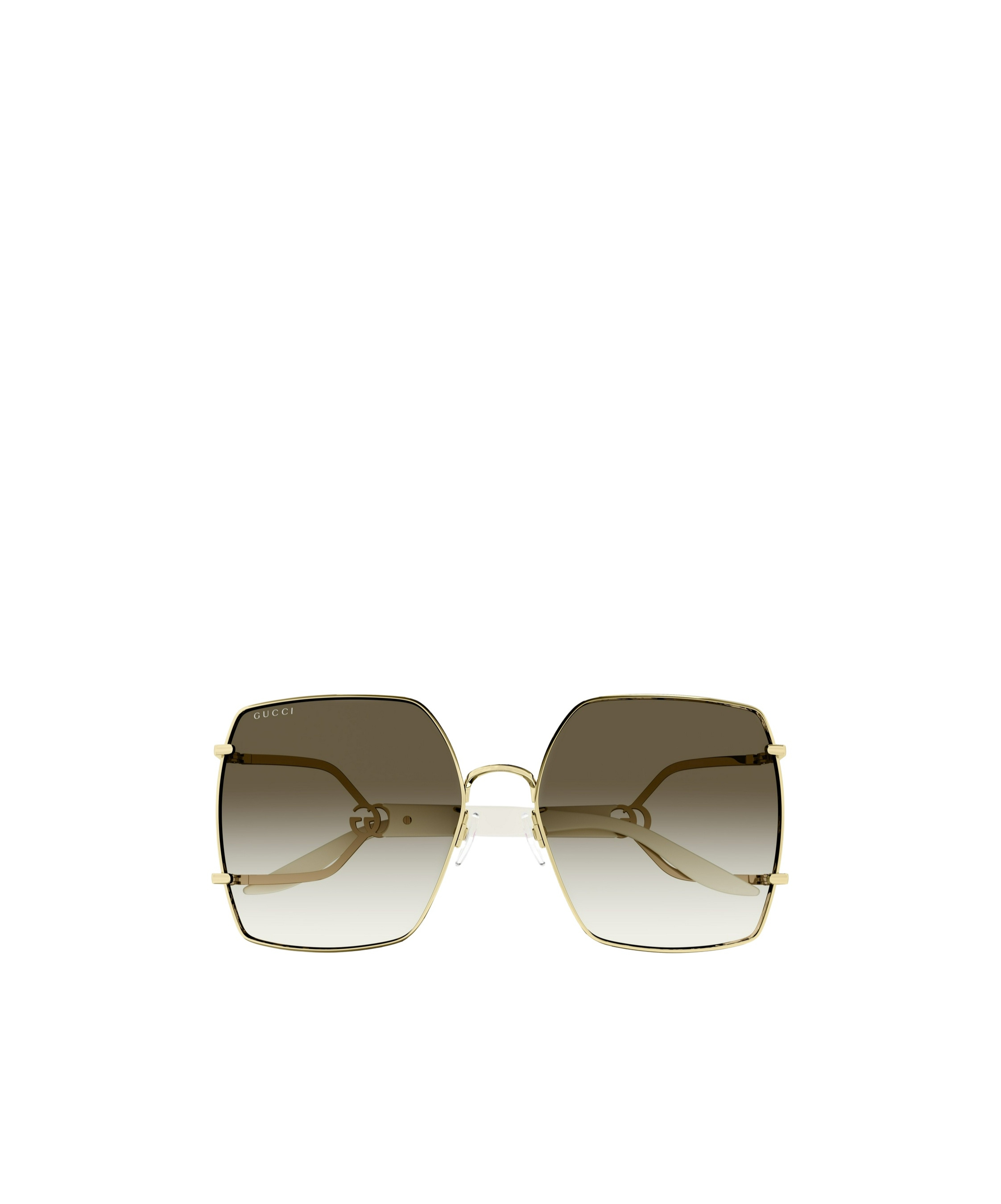 Gucci Oversize-frame Sunglasses In Green