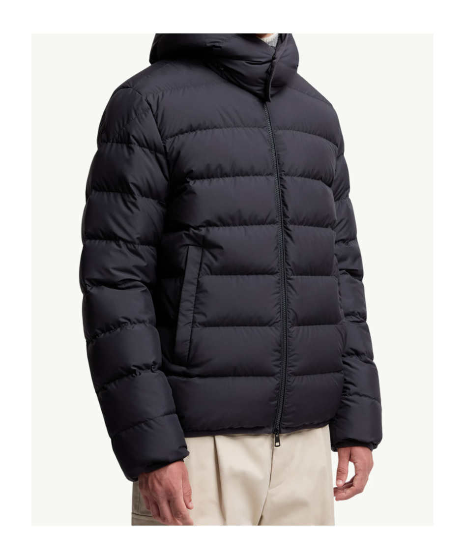 Moncler Men Montgenevre Virgin Wool Down Jacket In Blue