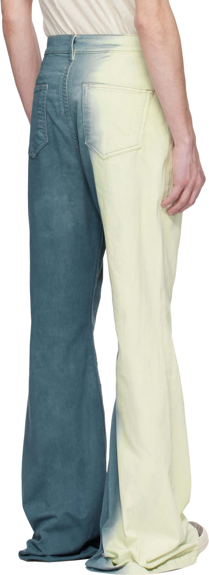 Rick Owens Drkshdw Hollywood Jeans In Blue
