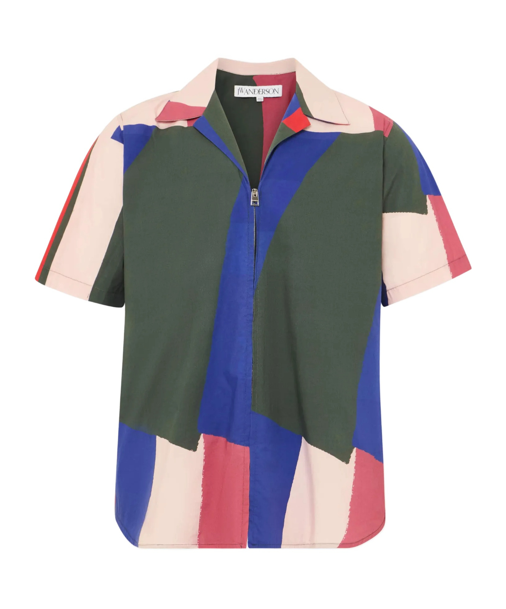 Jw Anderson Zipped Shirt In Black