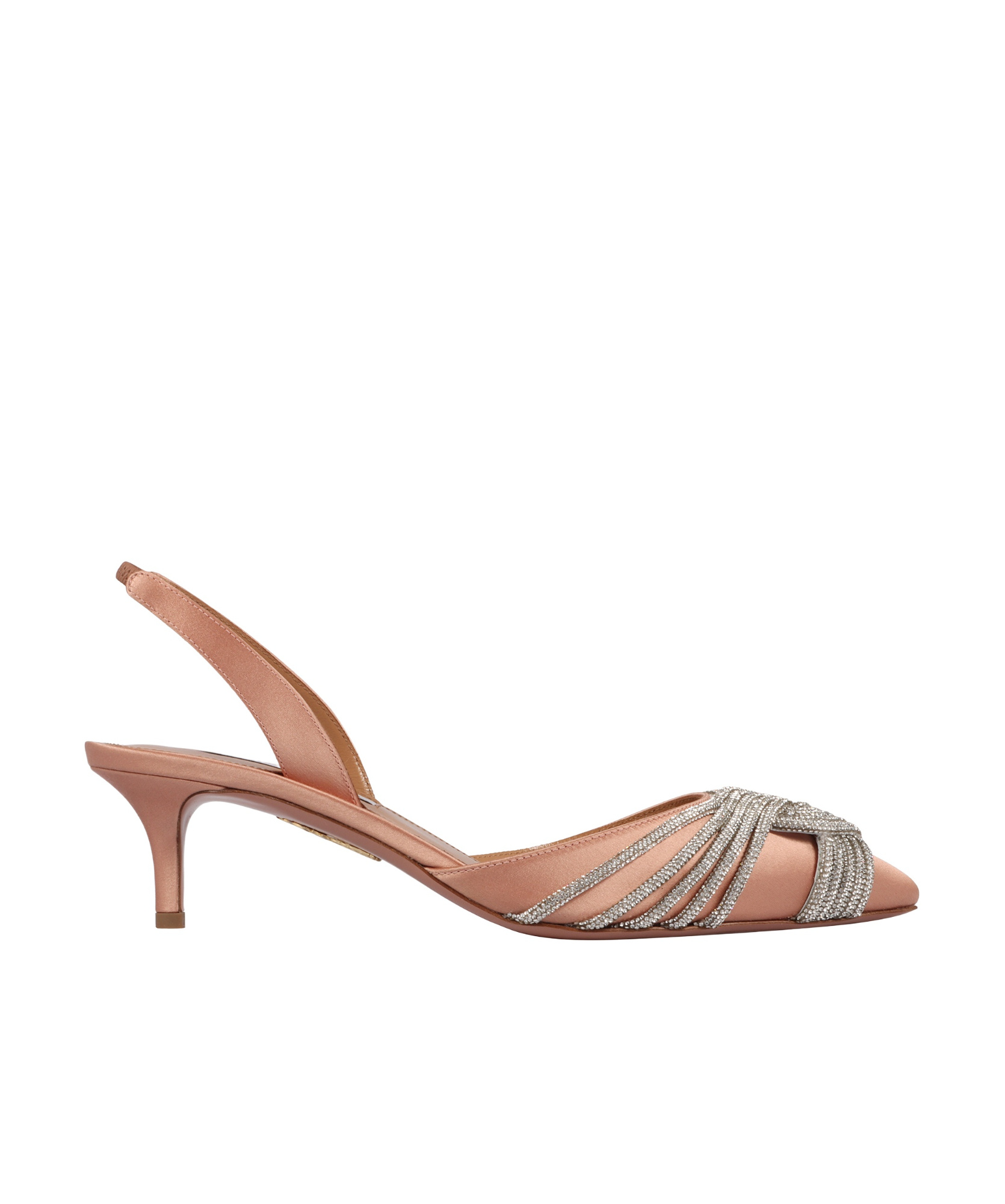 Aquazzura 50mm Gatsby Pumps In Nude