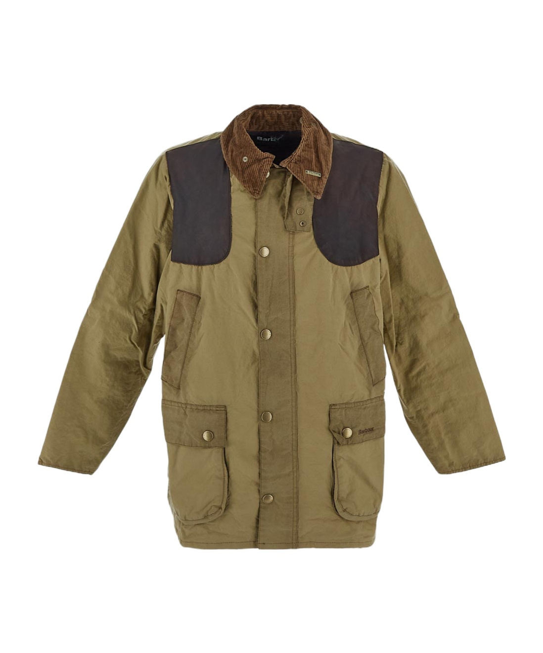 Barbour Bedale Washed Wax Jacket Aw25 Wax Cor Outw In Green
