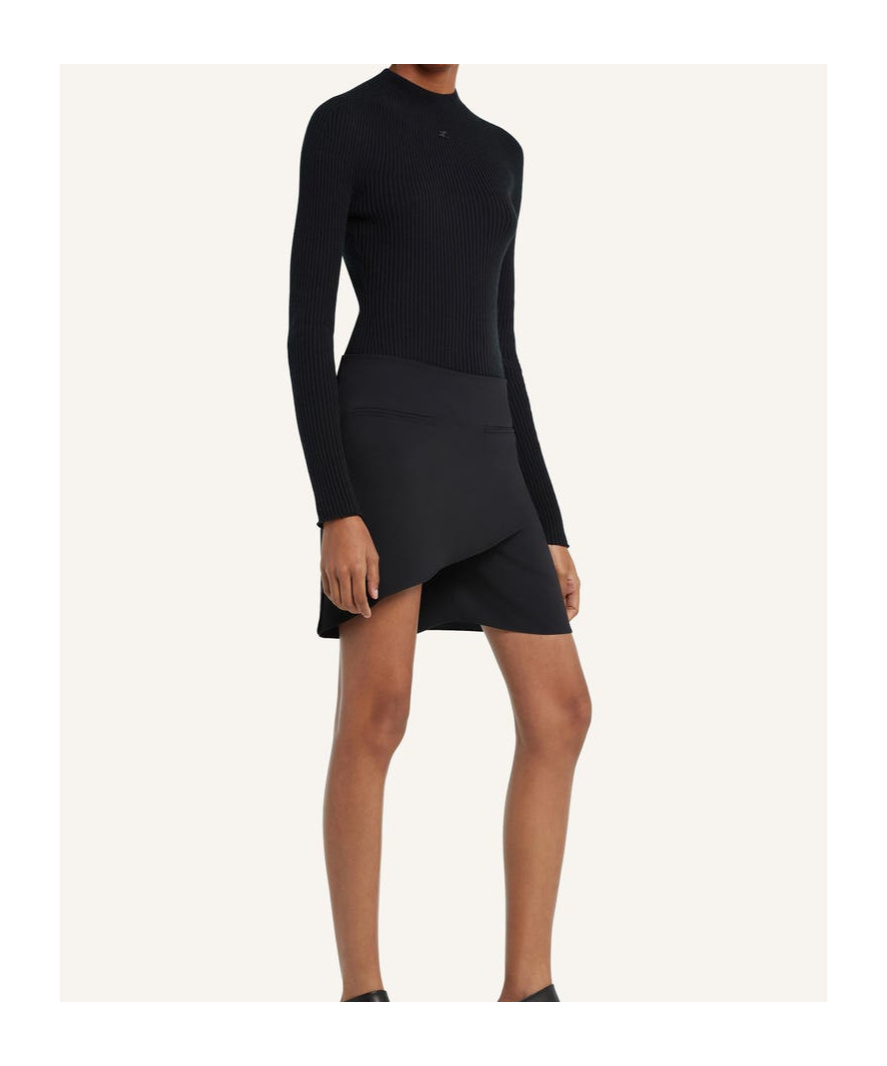 Shop Courrèges Solar Jumper In Black