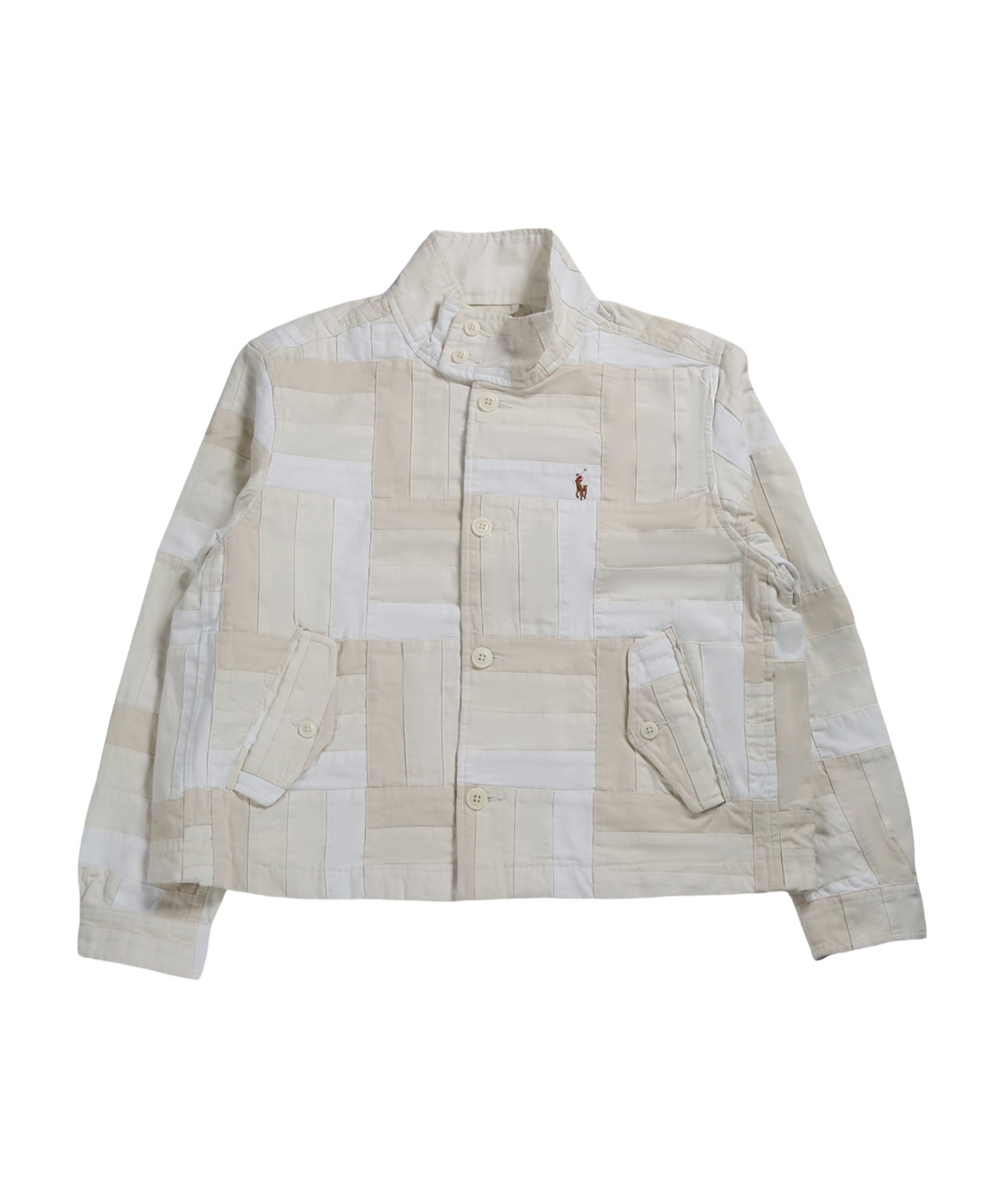 Shop Polo Ralph Lauren Patchwork Utility Jacket