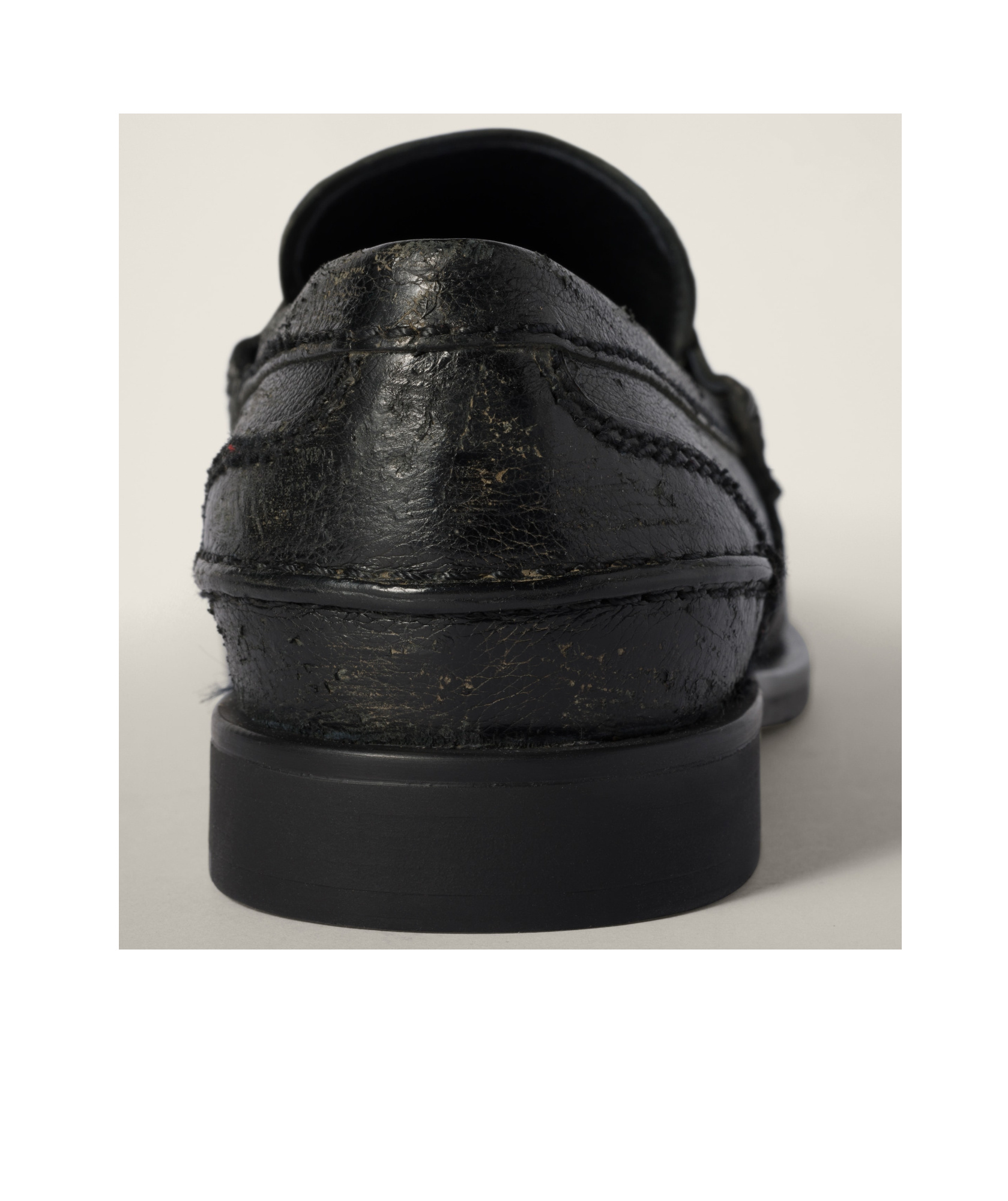 Miu Miu Women Leather Penny Loafers In Black