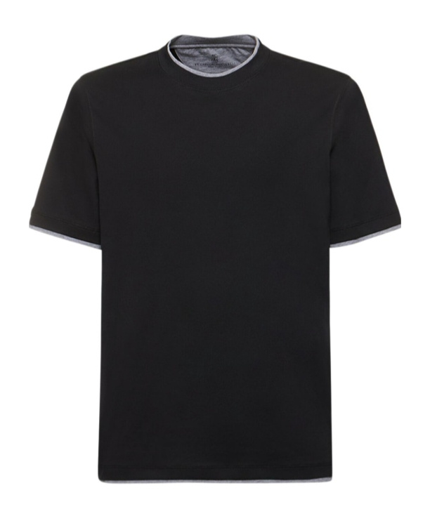 Brunello Cucinelli Item O-neck Short-sleeved T-shirt