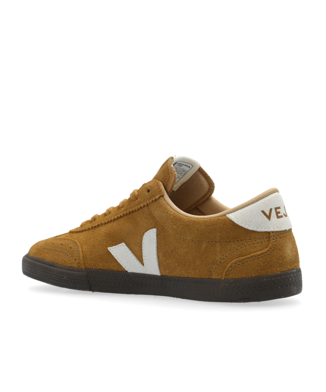 Veja Volley Low-top Court Sneakers In Brown