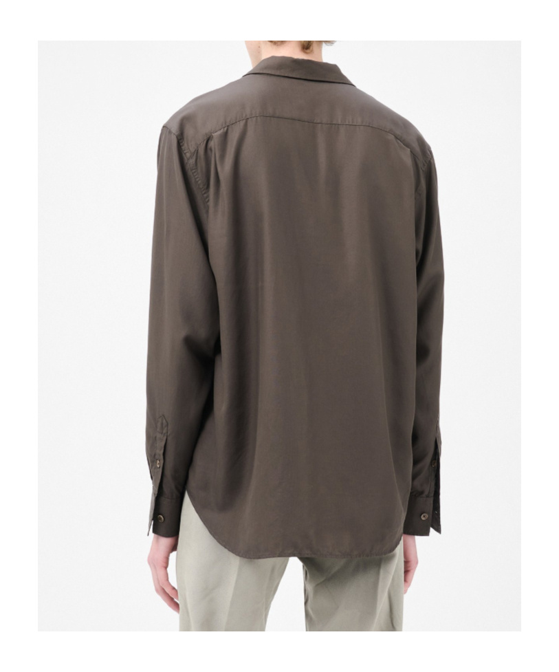 Our Legacy Evening Long-sleeve Shirt In Brown