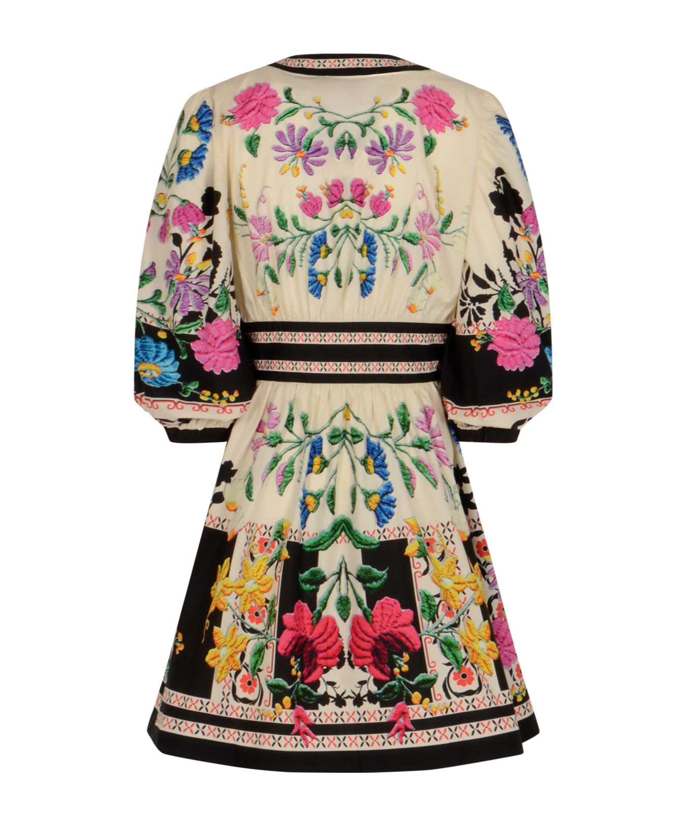 La Doublej Margherita Cotton Dress In Multi
