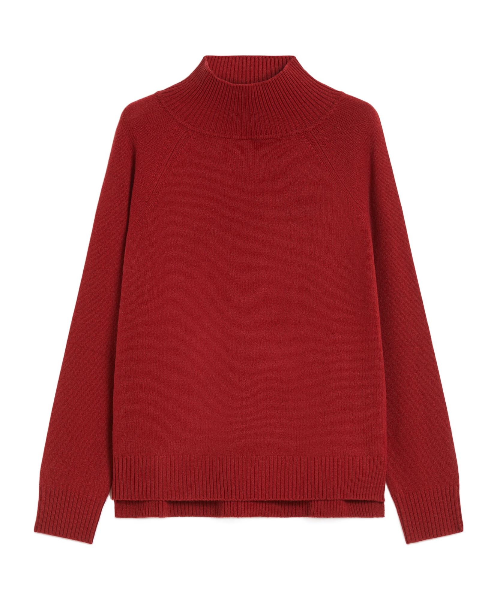 Weekend Max Mara Cashmere Rollneck Sweater In Red