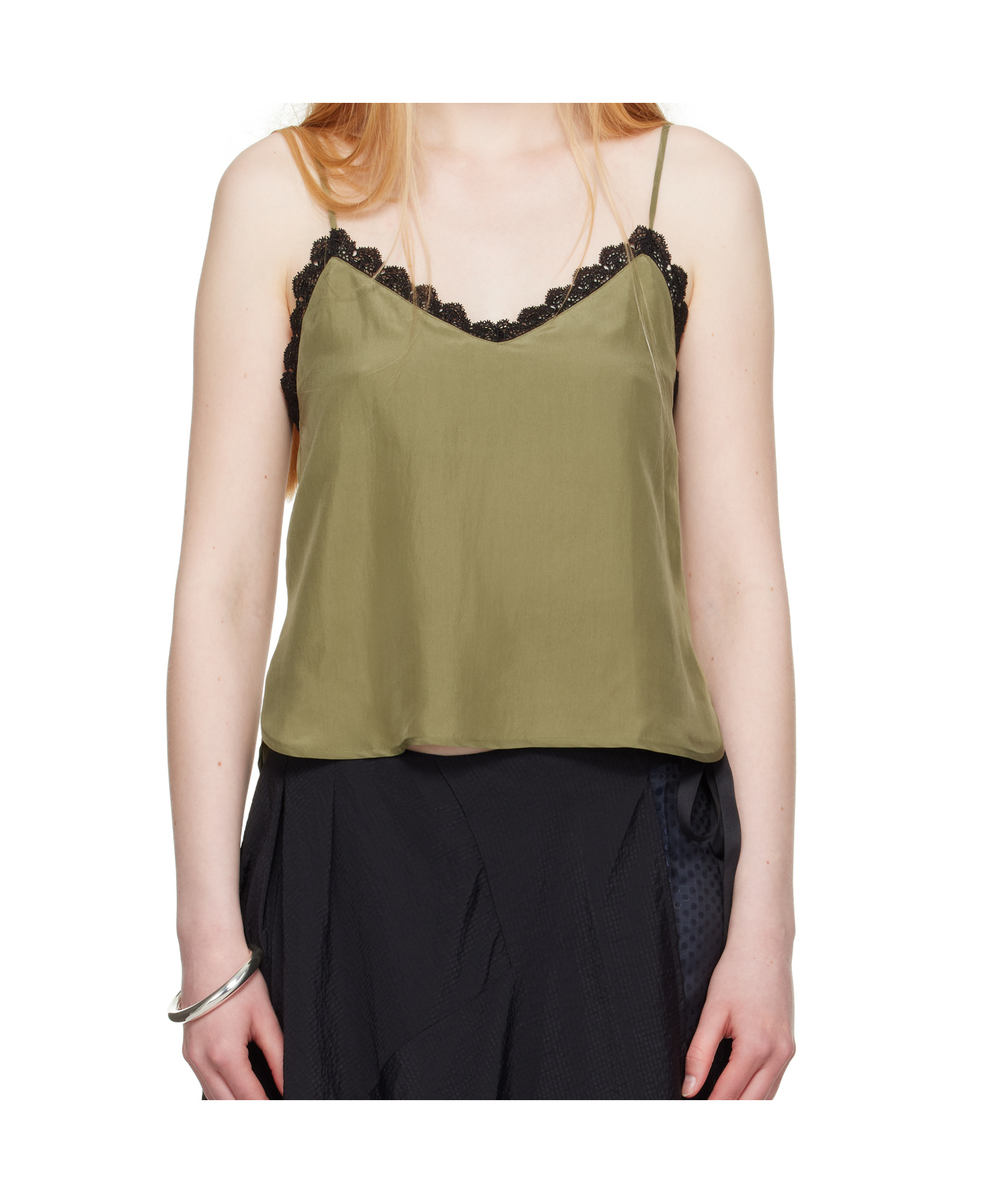 Our Legacy Work Shop Emporio Armani Camiciola Camisole In Green