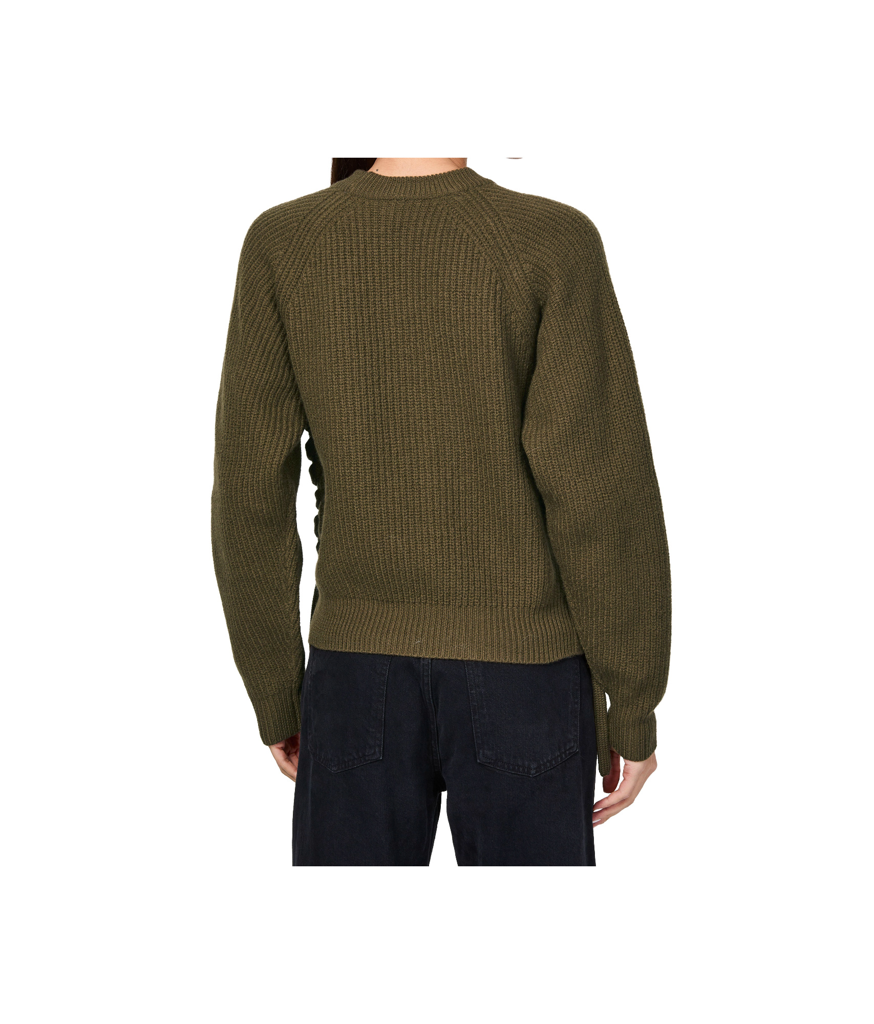 Isabel Marant Noelia Crewneck Sweater In Green