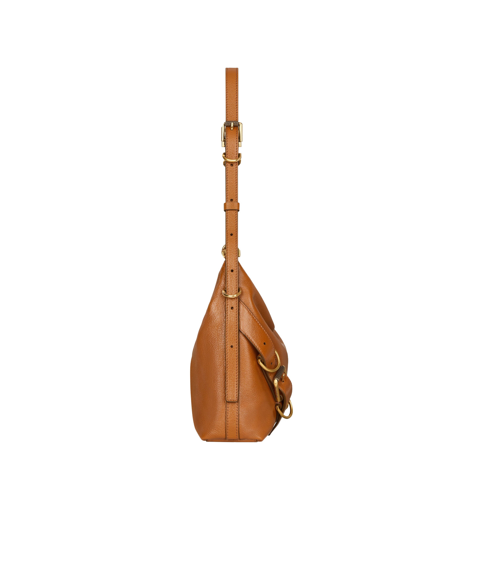 Givenchy Voyou Crossbody Bag In Leather In Brown