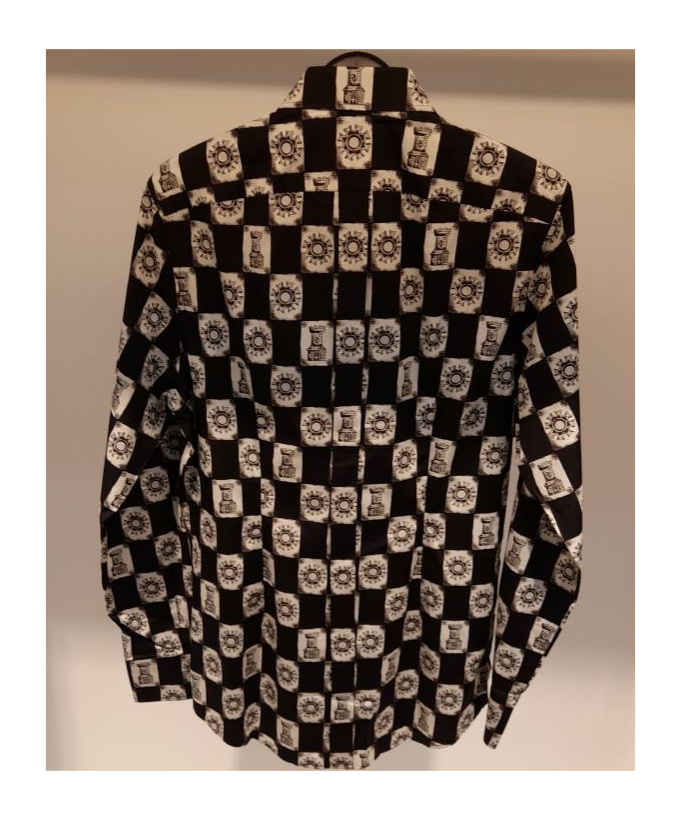 DOLCE & GABBANA PRINTING LONG-SLEEVED SHIRT