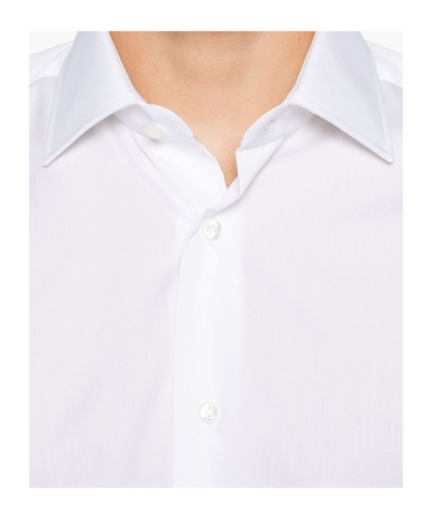 Barba Napoli Seersucker Shirt In White