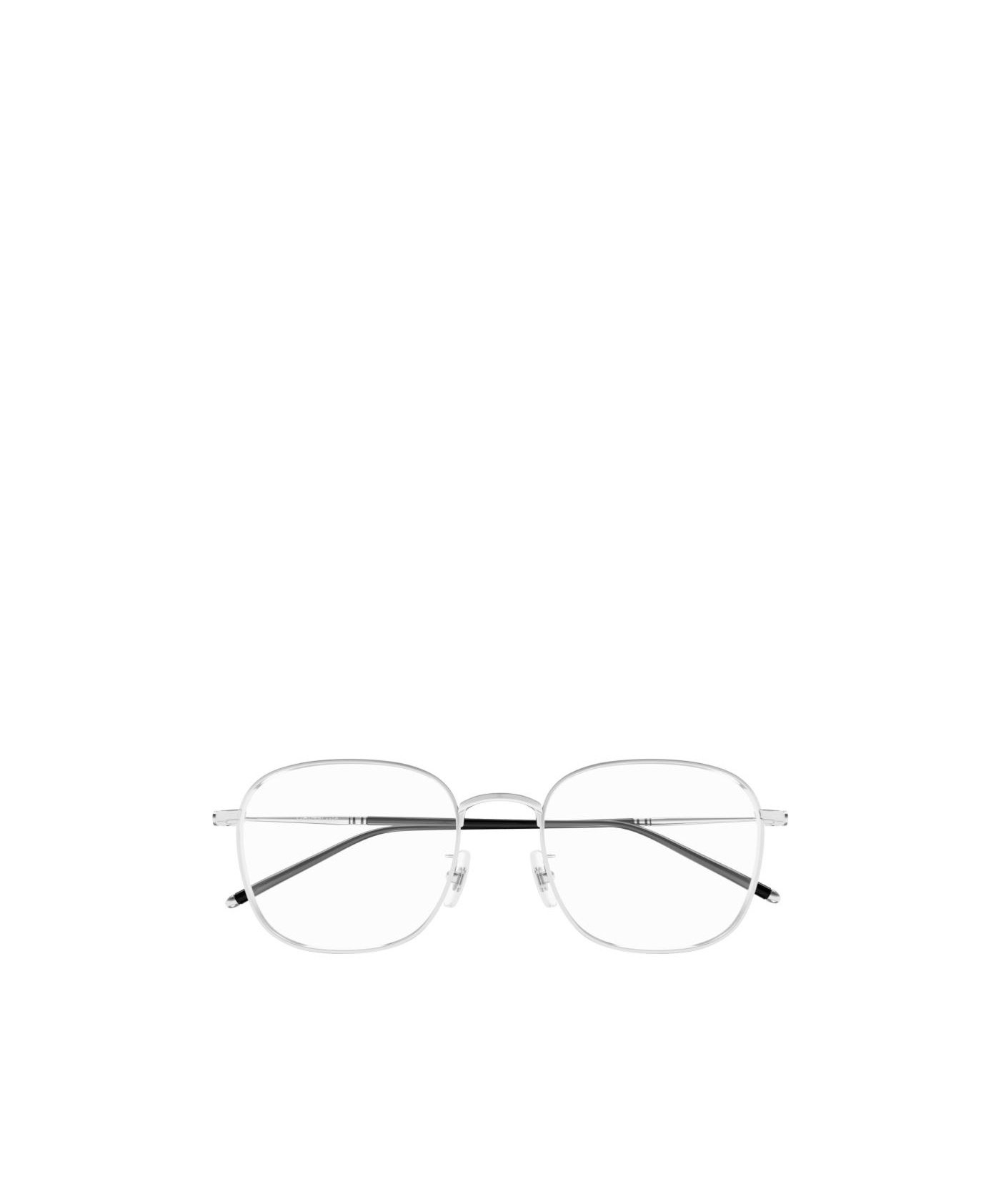 Montblanc Square-frame Glasses In White