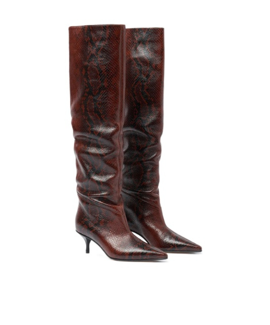 Scarosso Barbara Boots In Brown