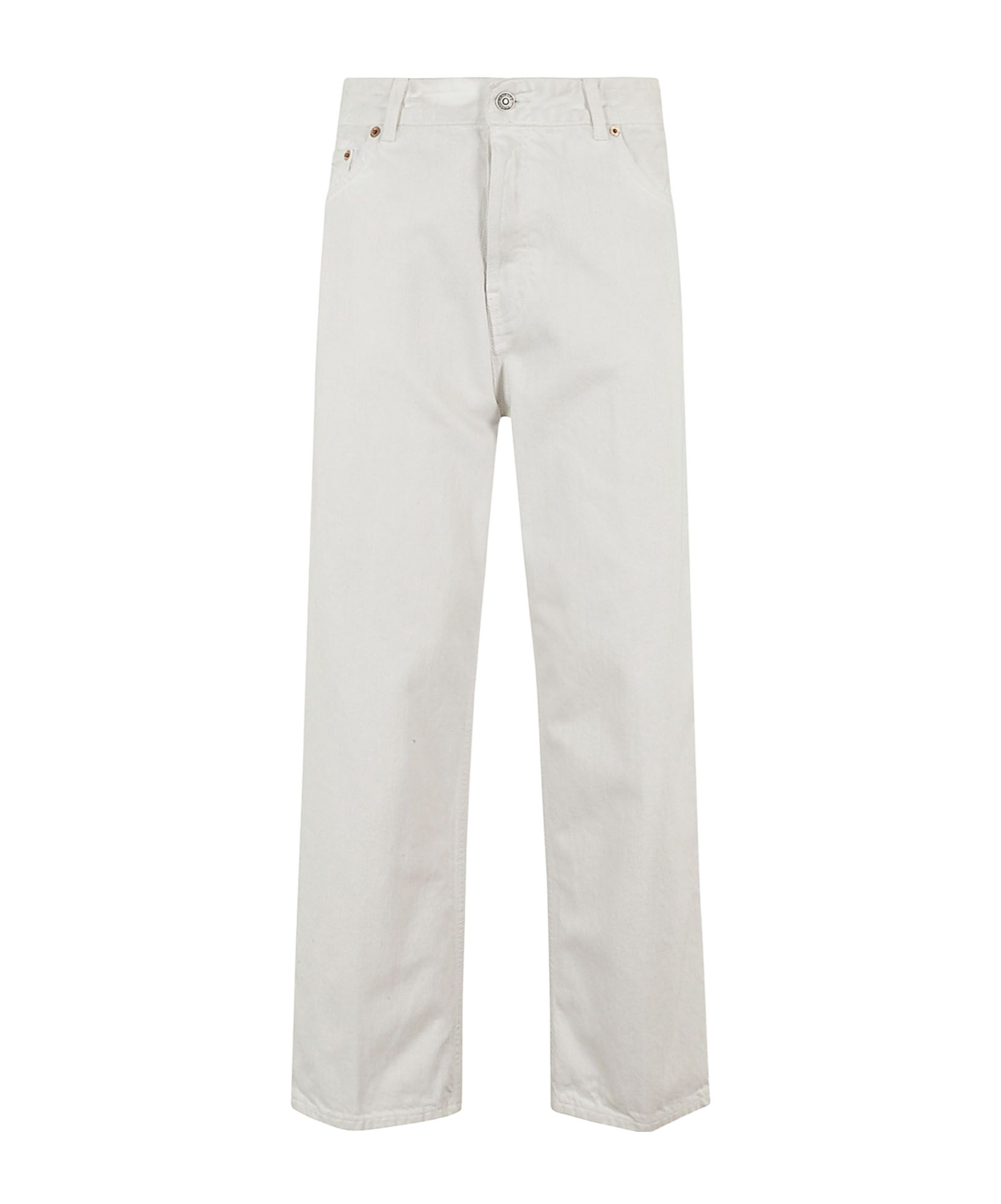 Haikure Relaxed Fit Jeans In White