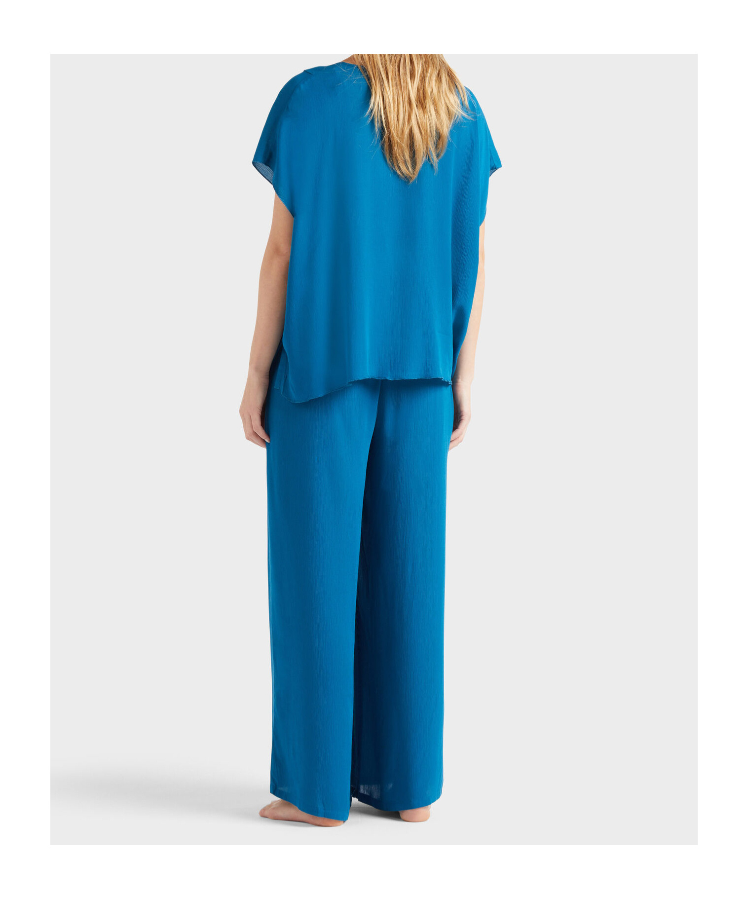 Shop Vilebrequin Crew Neck Top In Blue