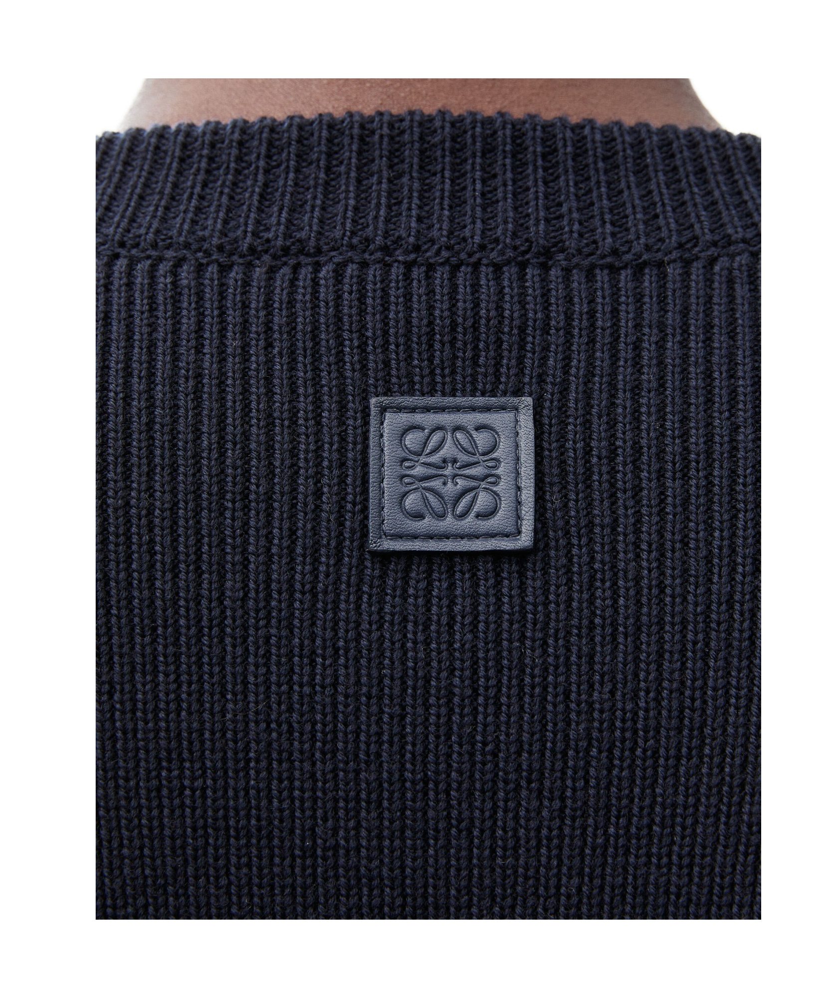 LOEWE LOEWE DROPPED SHOULDER KNITTED JUMPER