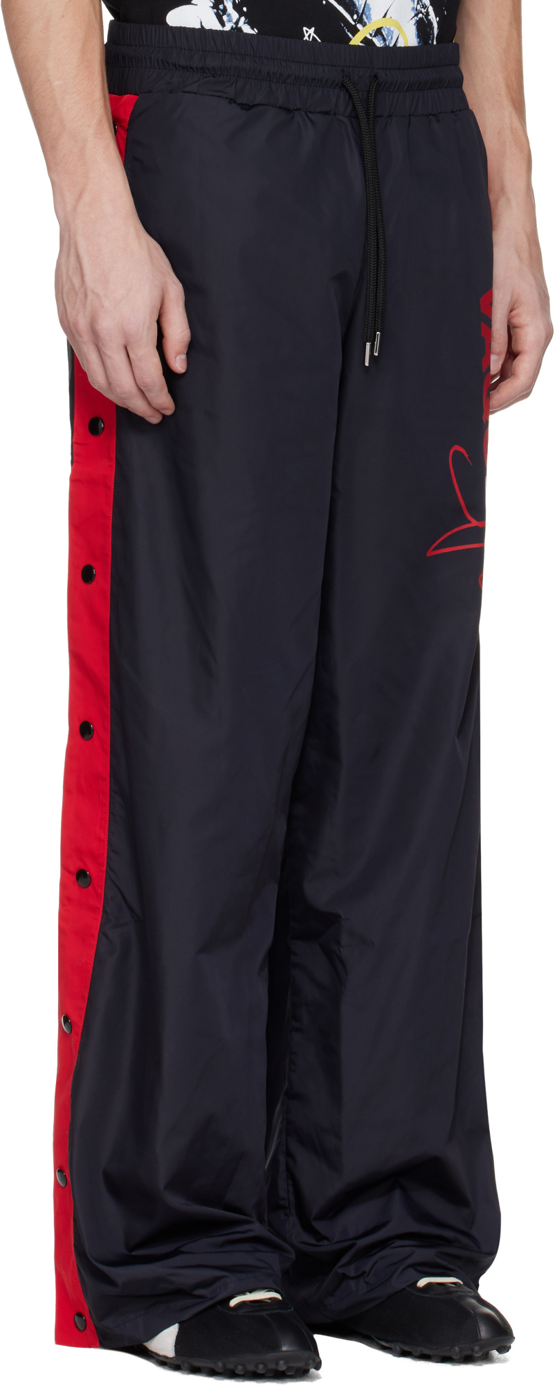 Vaquera Snap Sweatpants In Black