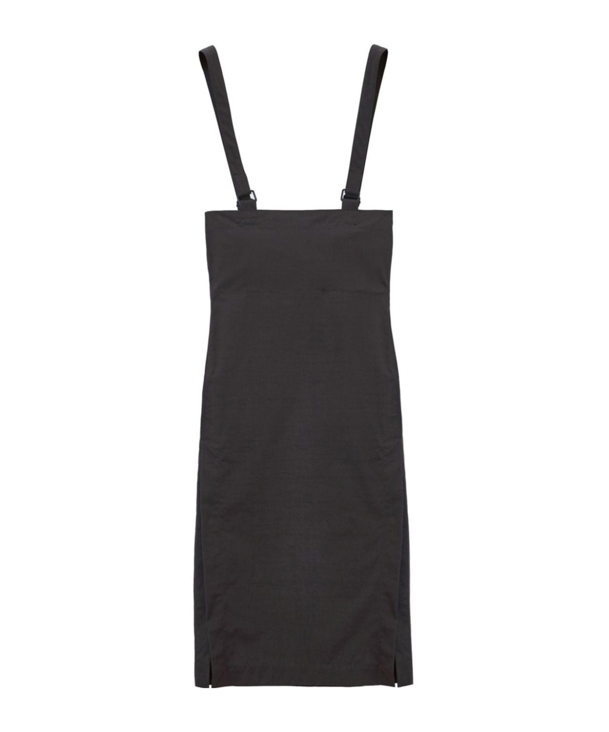 Lemaire High-waisted Midi Strapped Skirt In Black
