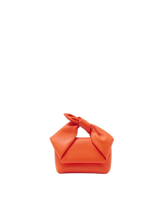 Jw Anderson Twister Mini Crossbody Bag In Red