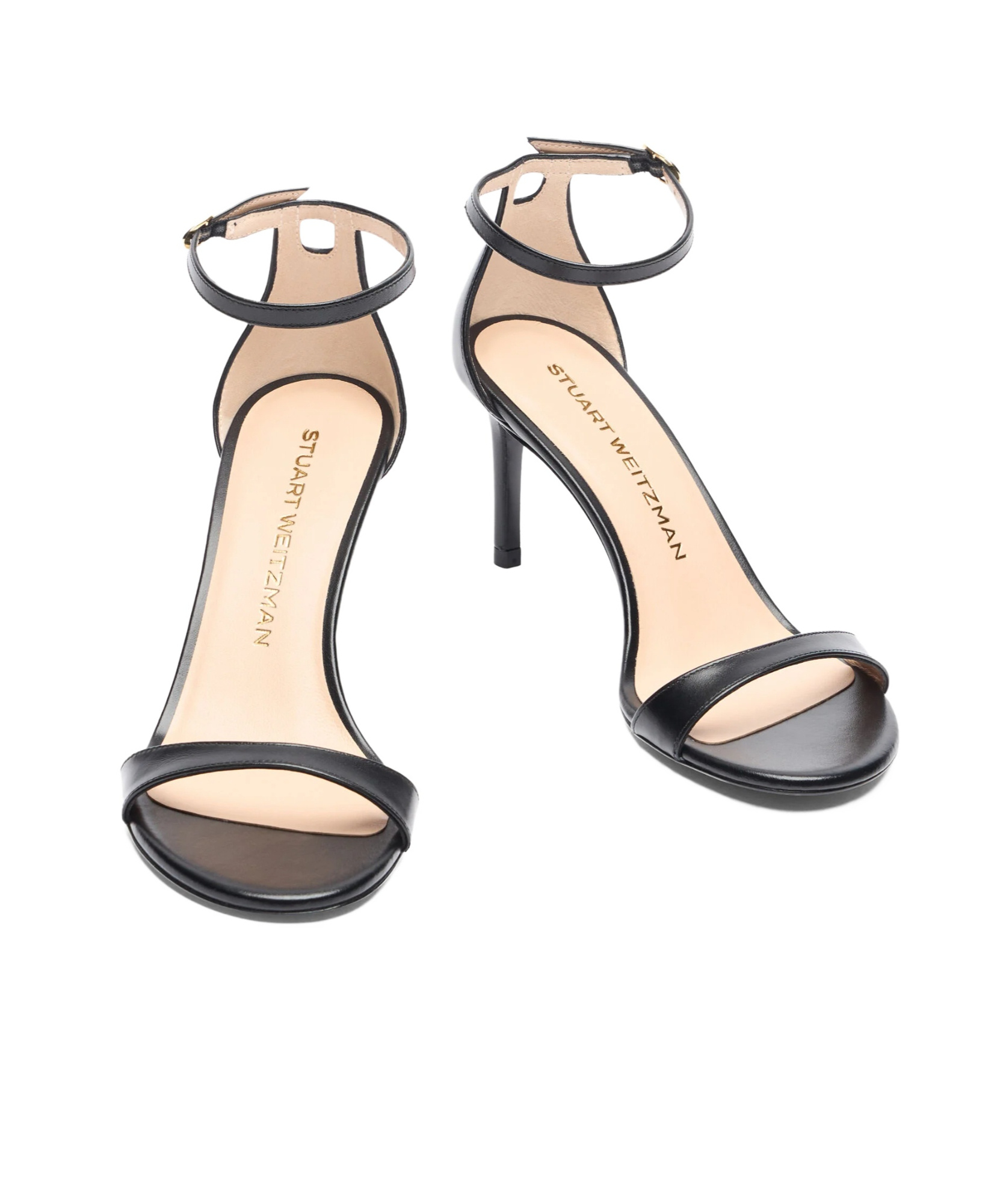Stuart Weitzman 75mm Leather Sandals