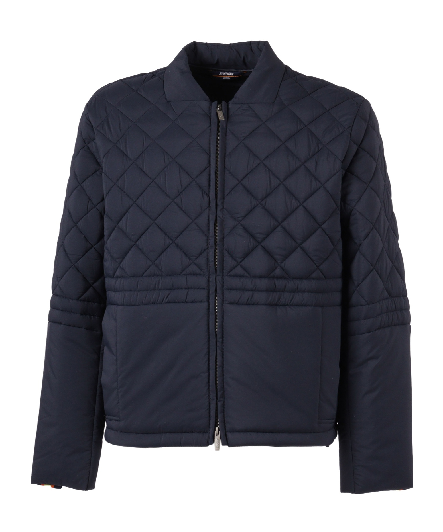 K-way Bariol Quilted Jacket In Blue