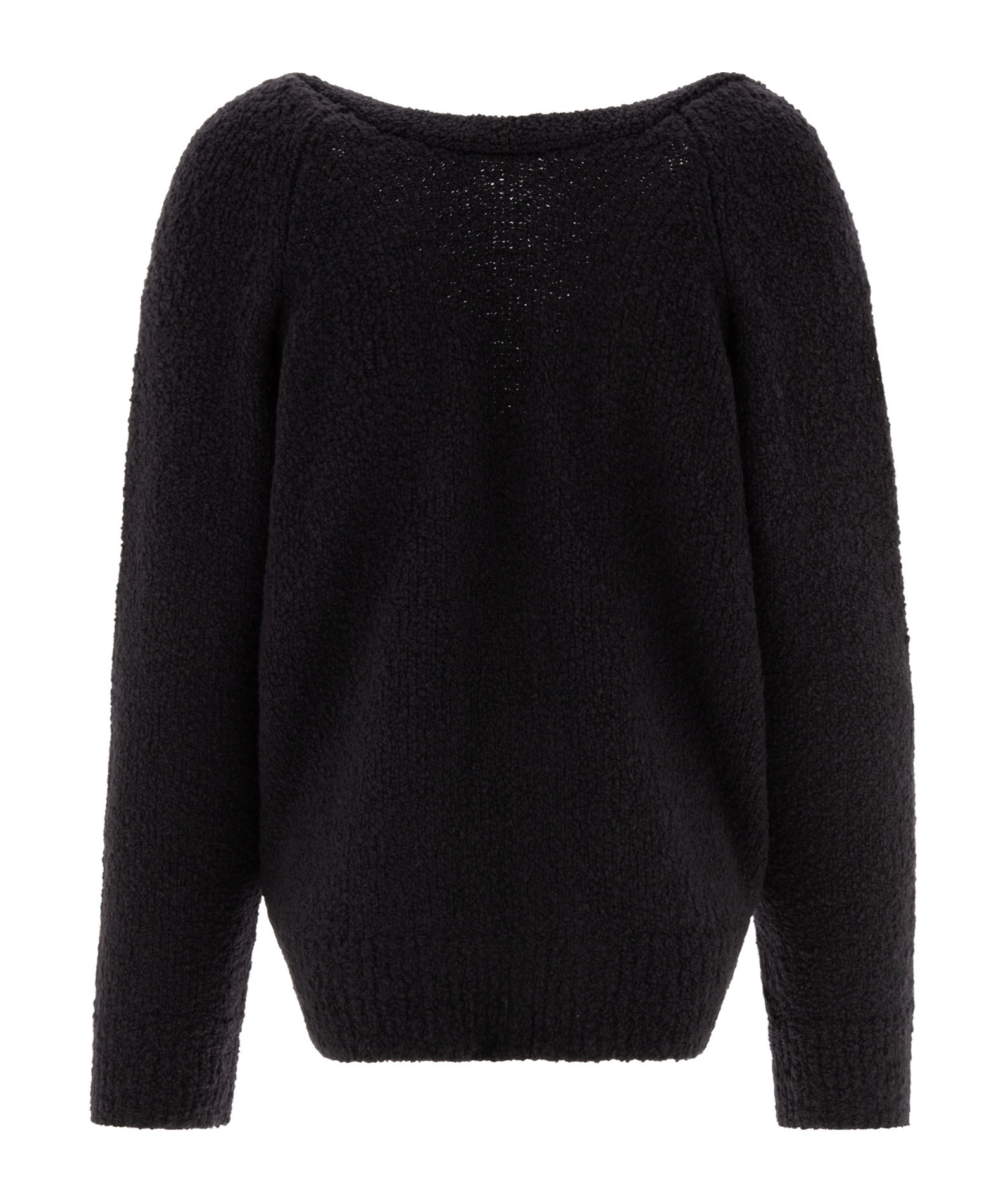 Cecilie Bahnsen Long-sleeved Sweater In Black