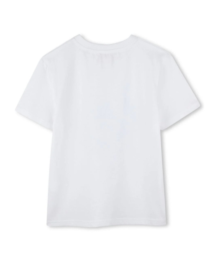 Shop Givenchy Crest-embroidered T-shirt In White