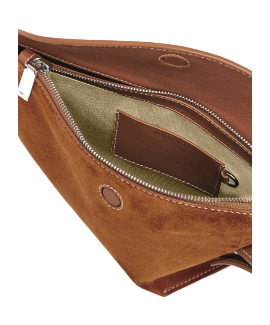 Alexander Mcqueen T-bar Sling Bag In Brown