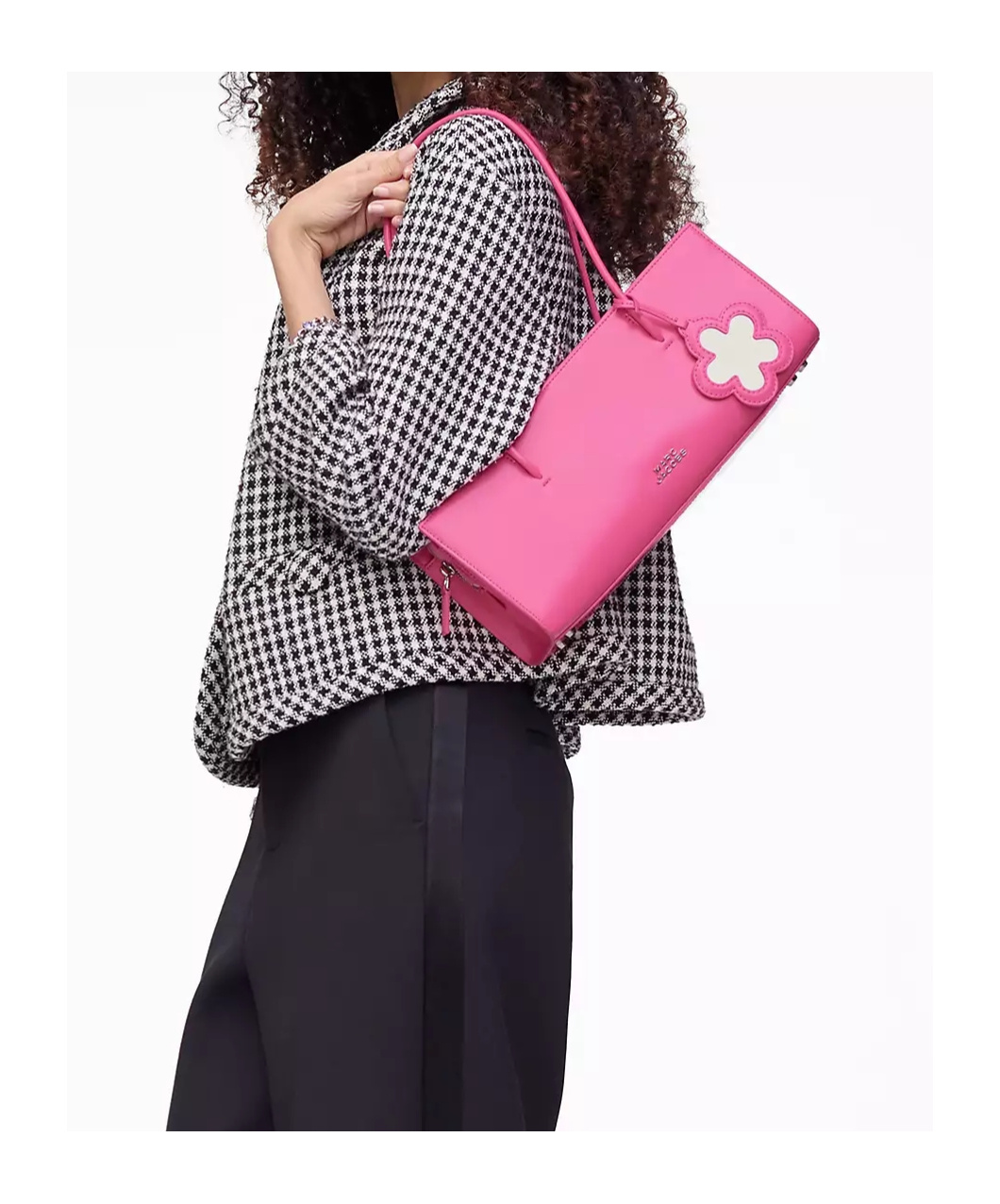 Marc Jacobs The Mirror Satchel Shoulder Bag In Pink