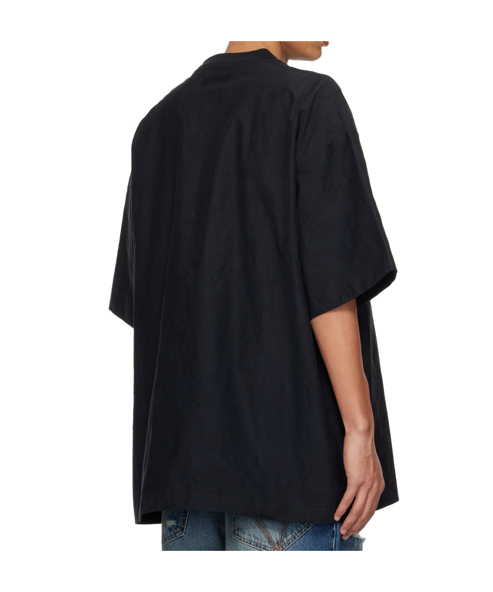 Vetements Short-sleeved T-shirt In Black