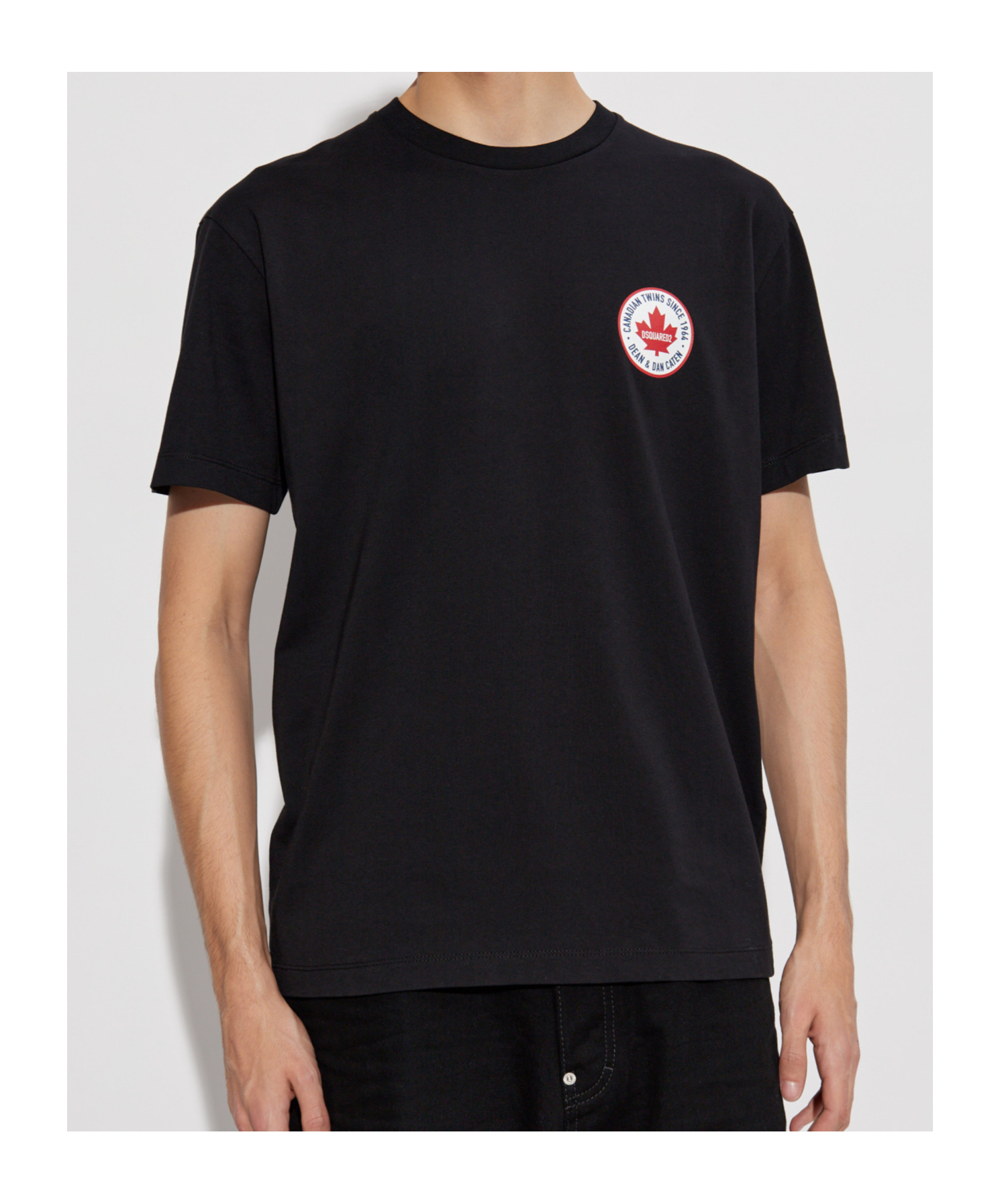 Shop Dsquared2 Logo-patch T-shirt In Black