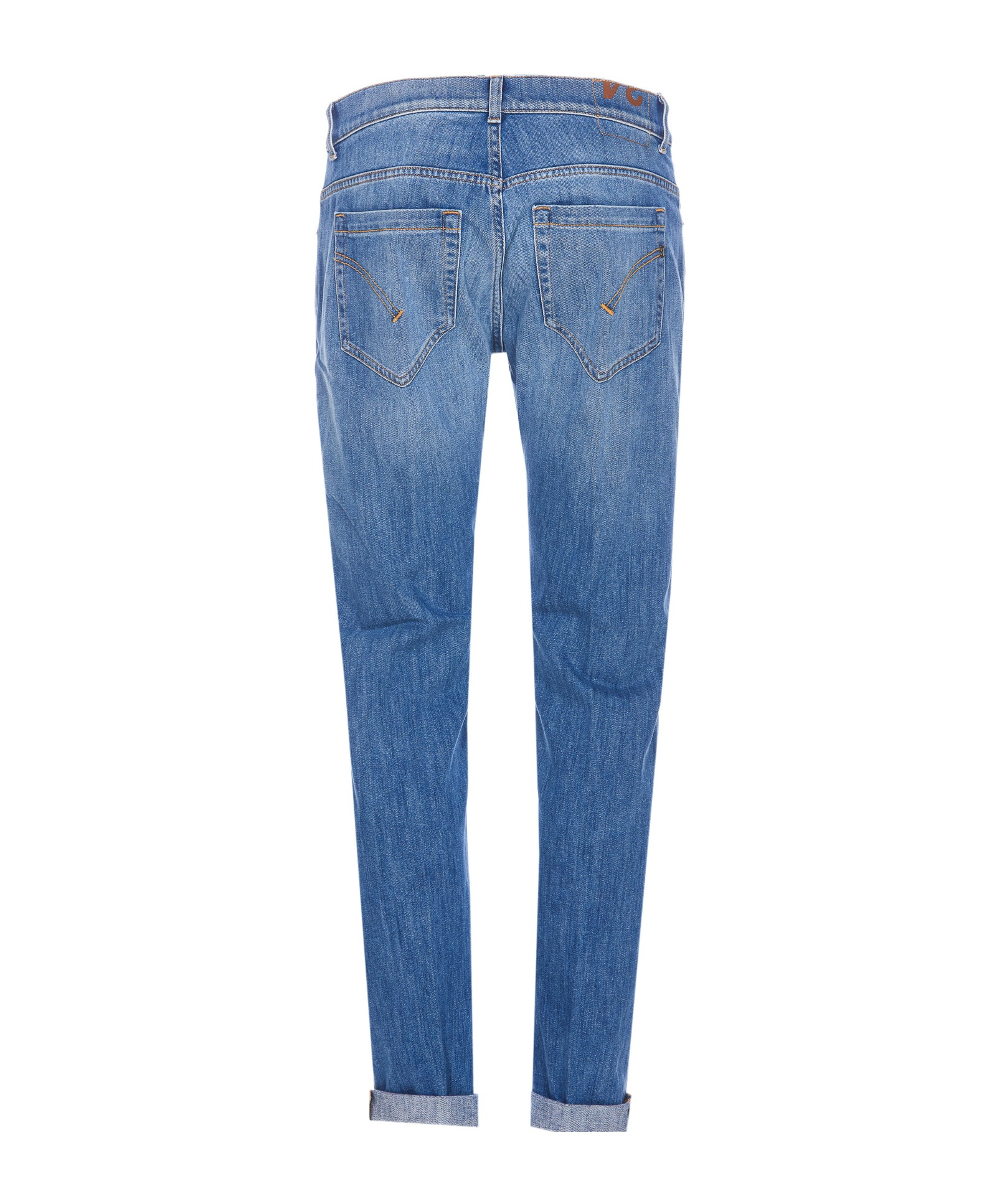Dondup Belt-loop Jeans In Blue