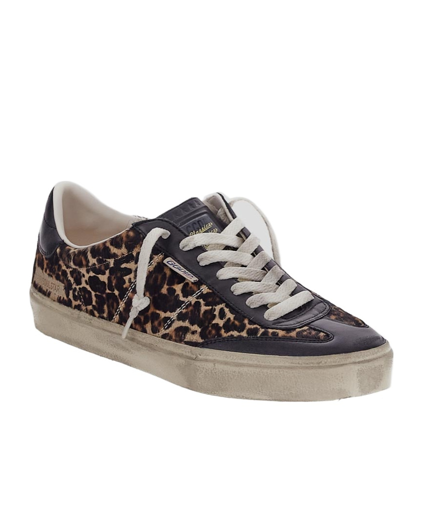 Golden Goose Soul Star Genuine Calf Hair Sneaker In Multi