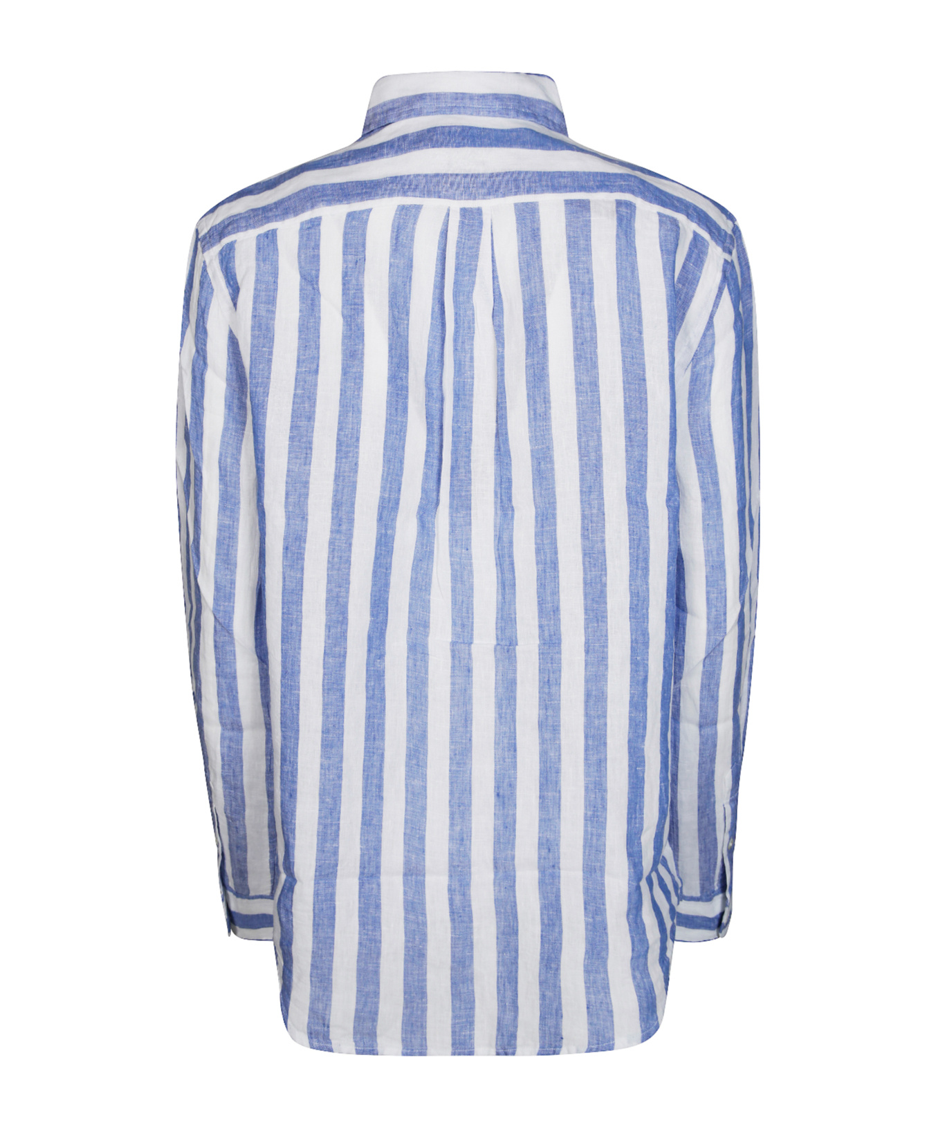 Polo Ralph Lauren Classic Fit Striped Shirt In Blue