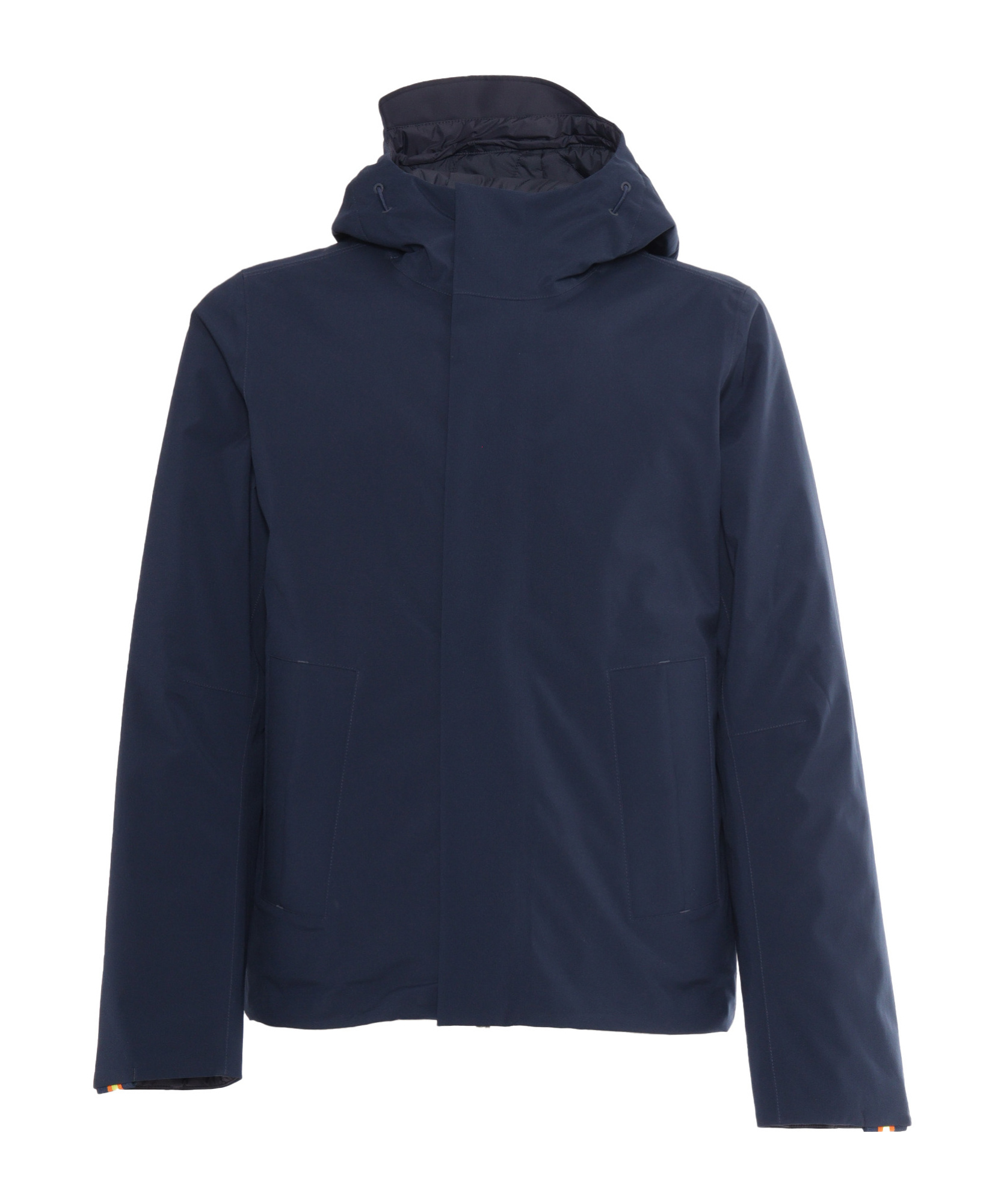 K-way Jacken Bonded Padded Down Jacket In Blue