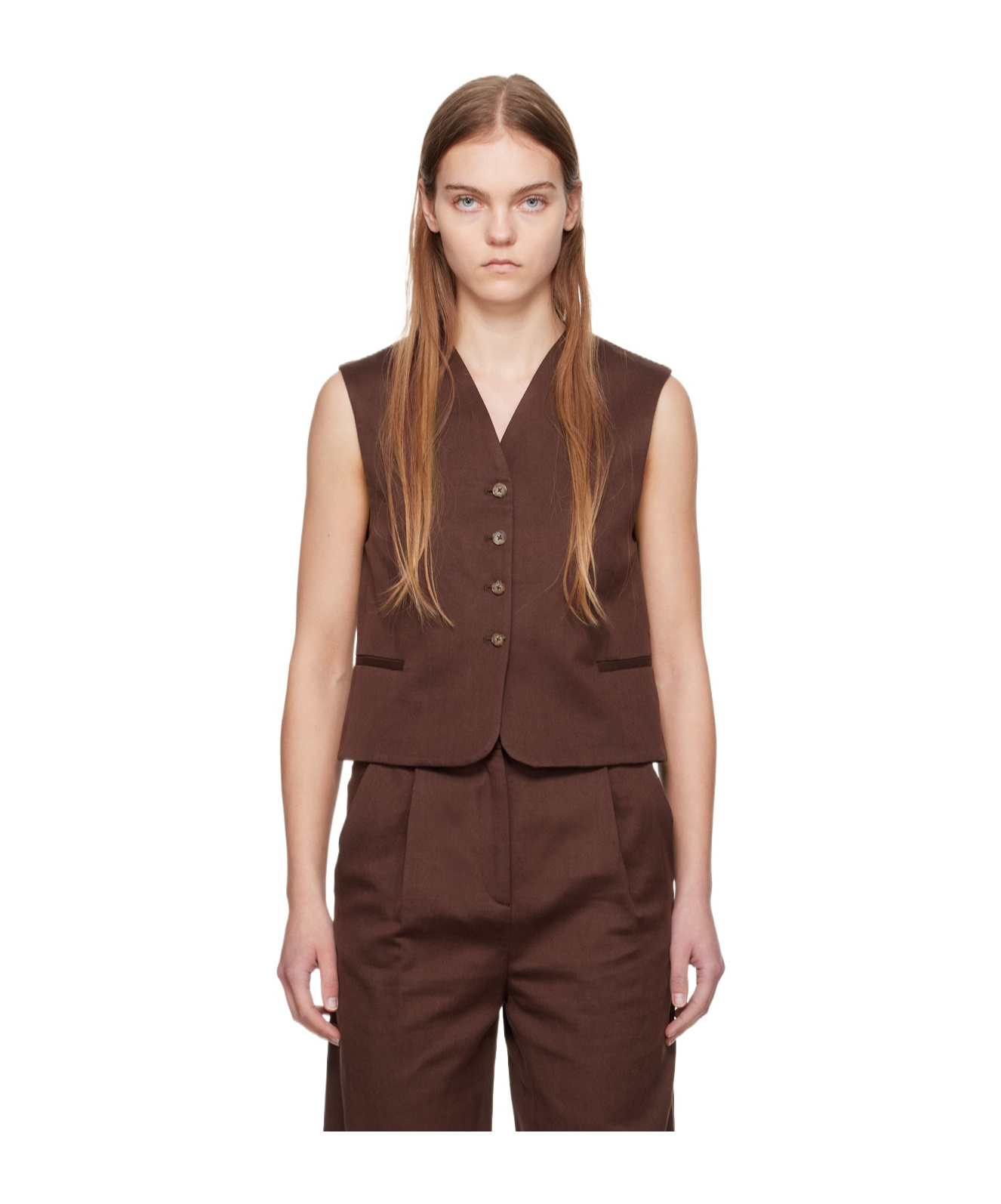 LOULOU STUDIO SLEEVELESS VEST