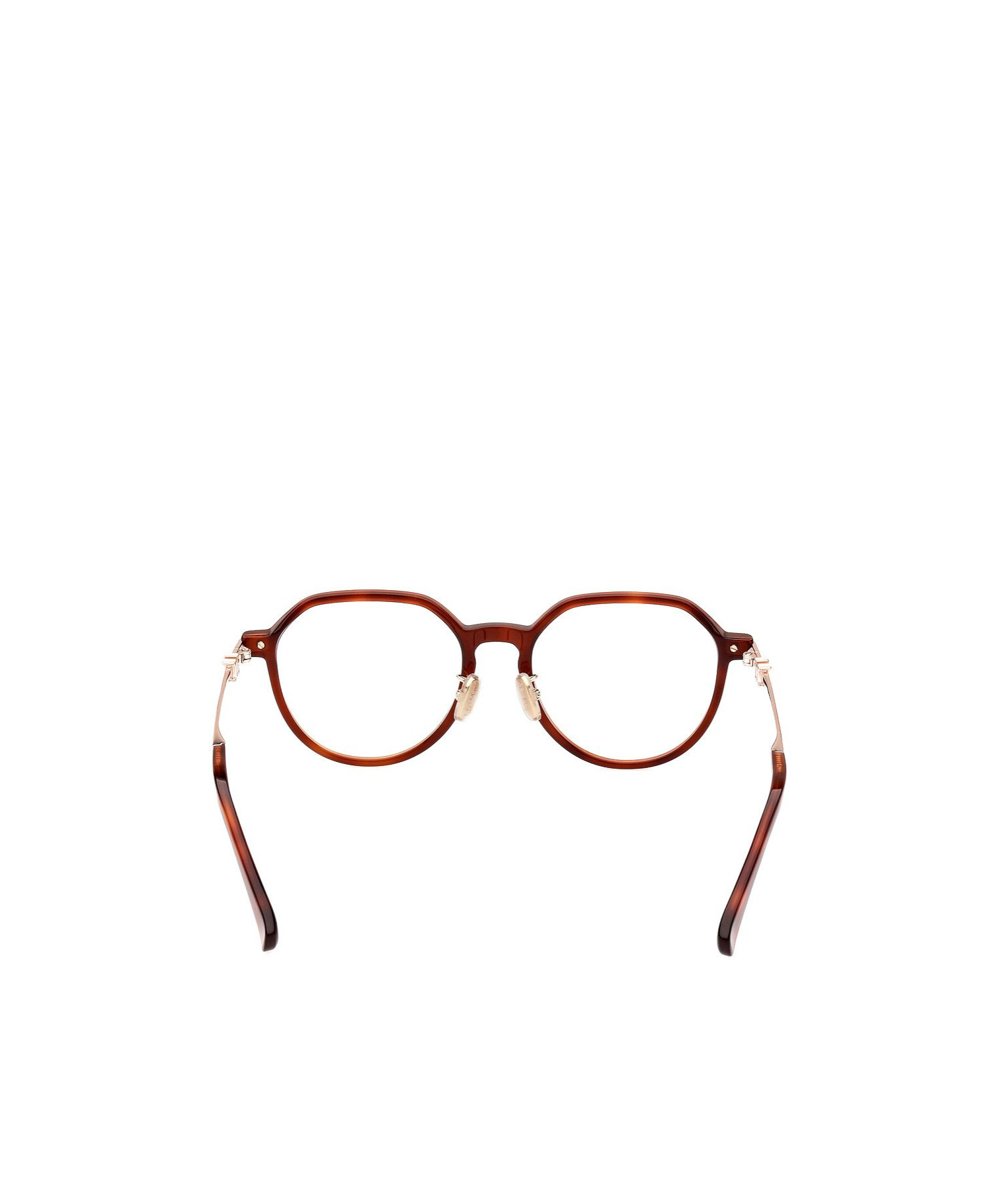 Max Mara Logo Flat Mirror In Brown