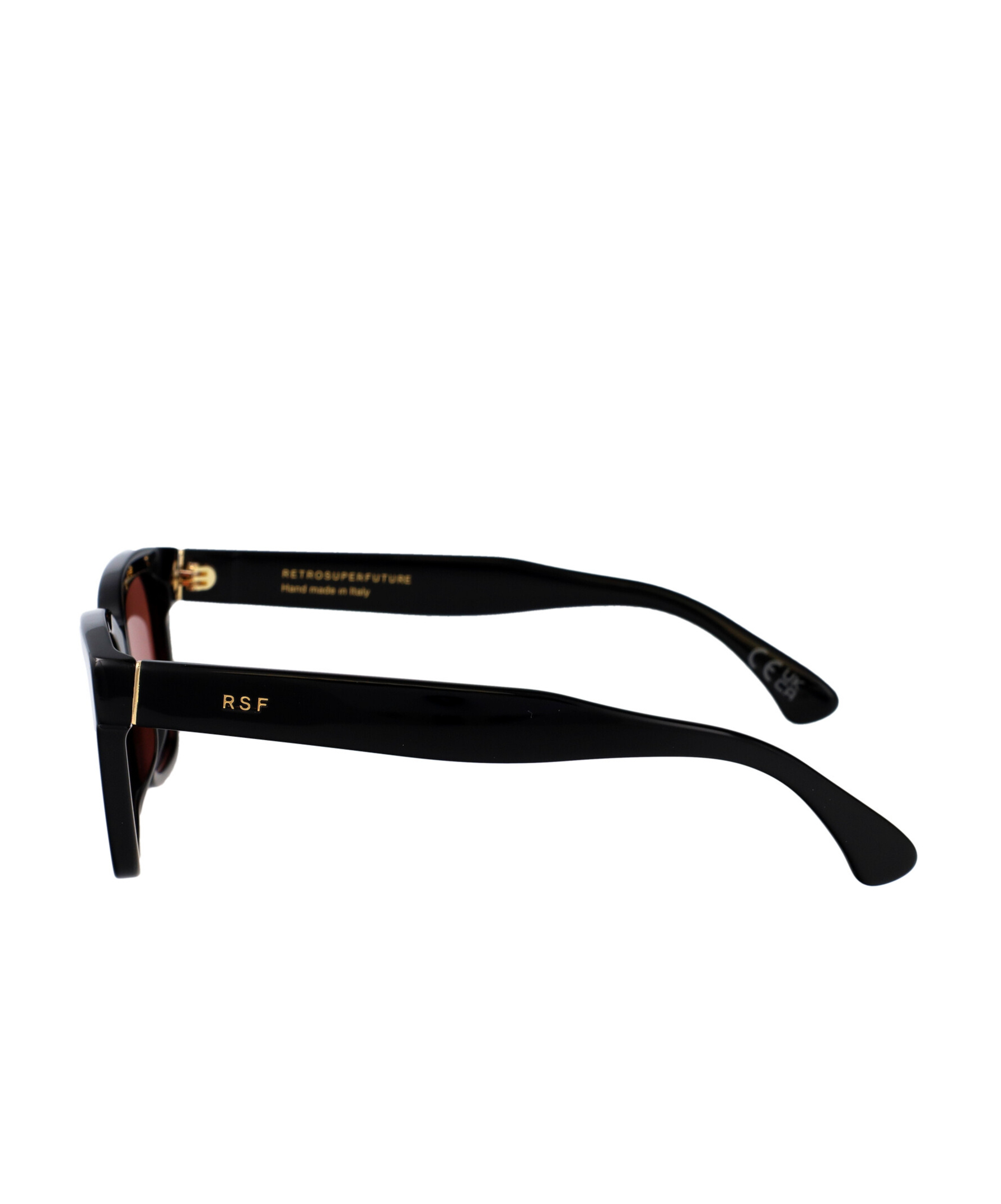 Retrosuperfuture Geometric Sunglasses In Black