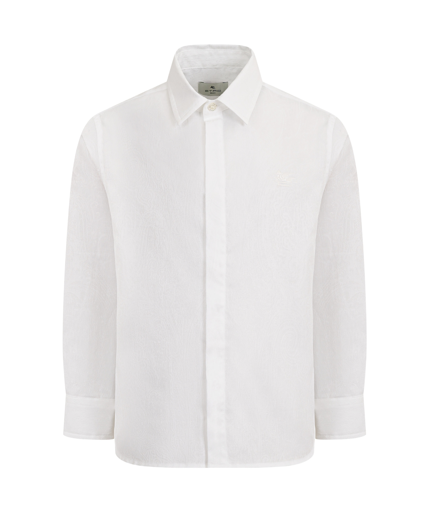 Etro Jacquard Shirt In White
