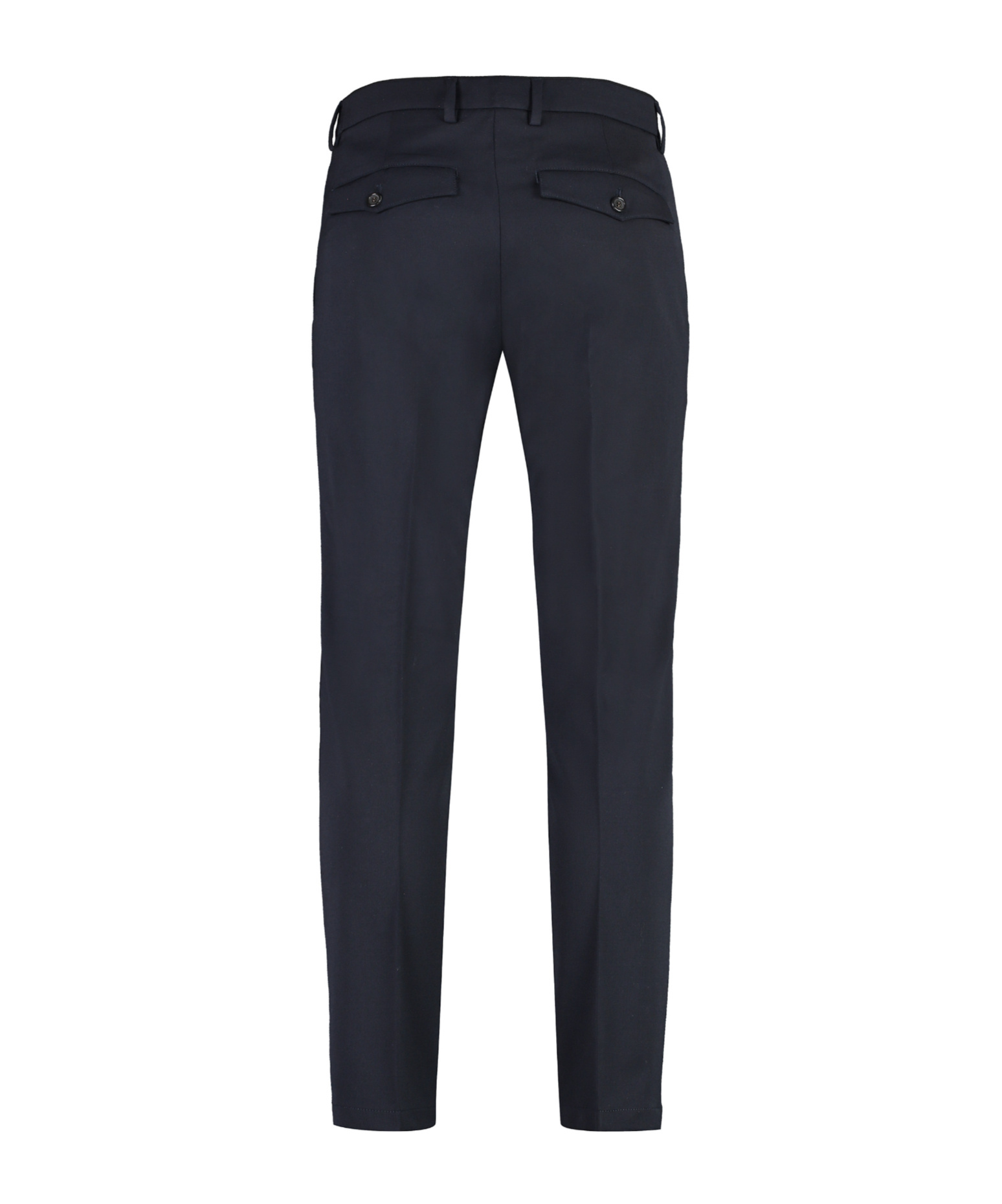 Department Five Casual Pants With Belt Loops In Black