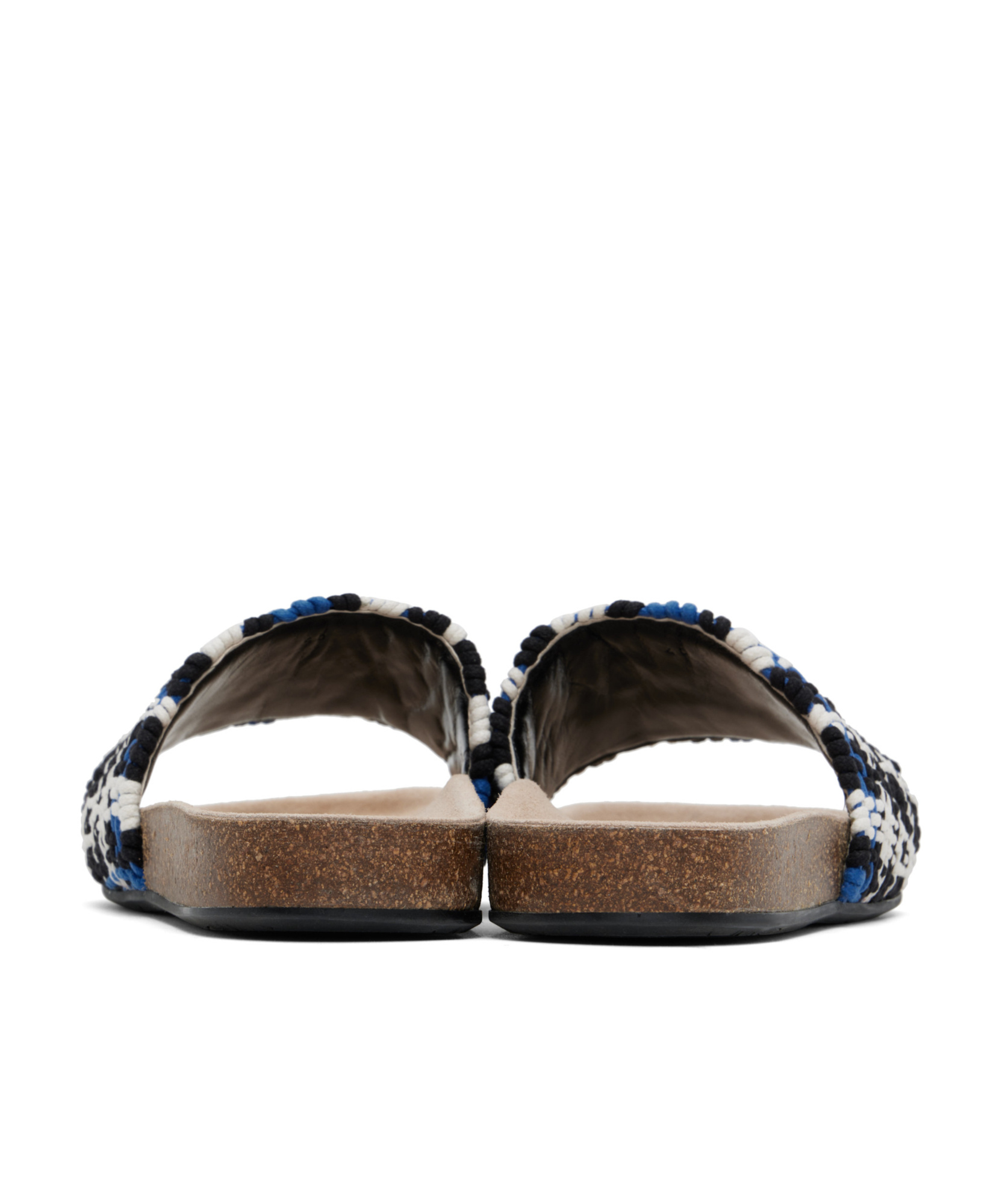 Jw Anderson Open-toe Slippers In Black