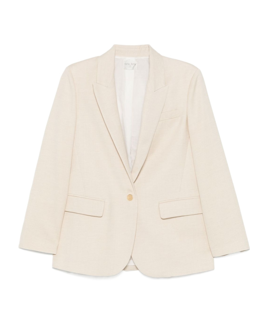 Shop Forte Forte Single-breasted Blazer